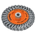 CATR-6E | Carda circular 6' alambre trenzado, eje 5/8'-11, Truper