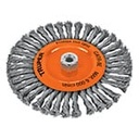 CATR-8E | Carda circular 8' alambre trenzado, eje 5/8'-11, Truper