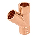 CC-801 | Yee sencilla de cobre 1/2', Foset