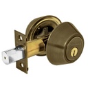 CERO-22P | Cerrojo llave-llave latón antiguo, llave tradicional, Hermex