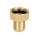 CF-3/4B | Conector 3/4' hembra de latón sólido para manguera, Truper