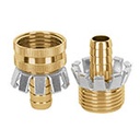 CFM-1/2AG | Juego de conectores 1/2' macho/hembra tipo garra de aluminio