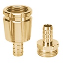 CFM-1/2R | Juego de conectores 1/2' macho/hembra robustos de aluminio