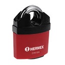 CHN-50A | Candado de hierro 50 mm gancho protegido, llave anti-ganzúa