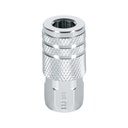 COPLE-HEM-1/4P | Cople acero, cuerda 1/4NPT, hembra, Pretul