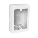 CRU-3X5 | Caja de contactos para canaleta 3' x 5', blanca, Volteck