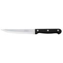 CUCH-P53 | Cuchillo liso para asado 5' mango de plástico, Pretul