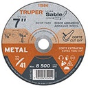 DICOF-7020 | Disco Tipo 41 de 7' x 2 mm corte fino de metal, Sable