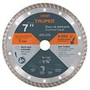 DID-270 | Disco de diamante de 7' x 2.8 mm rin turbo, Truper