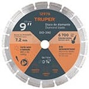 DID-390 | Disco de diamante de 9' x 2.7 mm rin segmentado, Truper