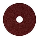 DILF-436 | Disco de lija 4-1/2' con respaldo de fibra, grano 36, Truper