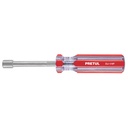 DJ-1/4P | Desarmador de caja 1/4' mango de PVC, Pretul