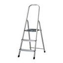 ESTU-3A | Escalera tubular plegable, 3 peldaños, aluminio, Truper