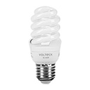 FC-11EM | Lámpara espiral mini T2 11 W luz cálida en blíster, Volteck