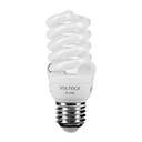 FC-13EM | Lámpara espiral mini T2 13 W luz cálida en blíster, Volteck