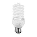 FC-23EM | Lámpara espiral mini T2 23 W luz cálida en blíster, Volteck