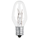 FI-50T | Caja con 50 focos incandescentes transparentes base E12 7.5W