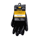 GU-123P | Guantes de nylon recubiertos de nitrilo, G, Pretul