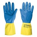GU-333 | Guantes de látex reforzados para limpieza, grandes, Truper
