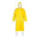 IMPER-M-P | Gabardina impermeable ligera de PVC, talla M, Pretul