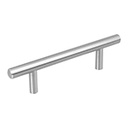 JAL-0311 | Jaladera de acero, 96 mm estilo 'Cilindro', níquel satinado