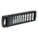 JD-1/4X10LM | Juego de 10 dados largos cuadro 1/4' mm, Truper