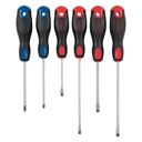 JD-6BP | Juego de 6 desarmadores mango Comfort Grip, Pretul