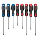 JD-8BP | Juego de 8 desarmadores mango Comfort Grip, Pretul