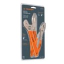 JGO-PEPI-3 | Juego con 2 pinzas y 1 llave ajustable mango de PVC, Truper