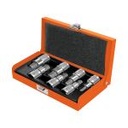 JPH-1/2X7PH | Juego de 7 dados cuadro 1/2' punta hex std, estuche metálico