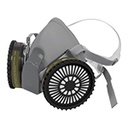 KIT-RES-MU | Kit respirador profesional con cartuchos multigas, Truper