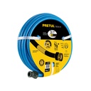 MAN-15X1/2PA | Manguera azul 1/2' 2 capas 15 m conexiones plásticas, Pretul