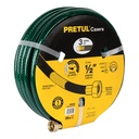 MAN-20X1/2PM | Manguera 1/2' reforzada 3 capas conexiones metal 20m, Pretul