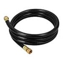 MGAN-20 | Manguera para gas 3/8' flexible negra de 2 m, con conexión