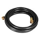 MGAN-30 | Manguera para gas 3/8' flexible negra de 3 m, con conexión