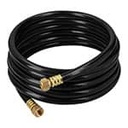 MGAN-40 | Manguera para gas 3/8' flexible negra de 4 m, con conexión