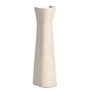 MUBA-20M | Pedestal cerámico para lavabo, marfil, Foset