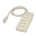 MUL-10 | Multicontacto 14 AWG uso rudo con 10 entradas, Volteck