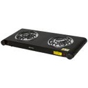 PAEL-2CN | Parrilla eléctrica de doble resistencia, negra, Volteck
