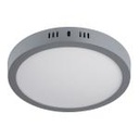 PLA-216L | Luminario gris de LED 18 W redondo tipo plafón luz de día
