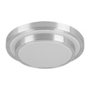 PLA-703L | Luminario LED 18 W plafón decorativo metálico luz día, Basic