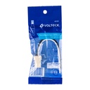 POPO-9 | Portalámpara de porcelana para base G9, Volteck