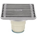 RS-701 | Resumidero cuadrado de acero inoxidable 4' x 4', Foset