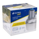 SUB-821F | Luminario suburbano metálico 65 W sensor de luz, con lámpara