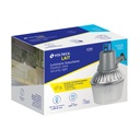 SUB-822F | Luminario suburbano metálico 85 W sensor de luz, con lámpara