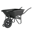 TP-5N | Carretilla concha plástica 5 ft3 Neumática b/tubular, Pretul