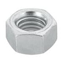 TUE-1/2 | Bolsa con 50 tuercas 1/2' hexagonales de acero galvanizado