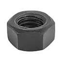 TUE5-3/8 | Bolsa con 100 tuercas 3/8' hexagonales pavonadas, grado 5
