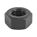 TUE5-7/16 | Bolsa con 60 tuercas 7/16' hexagonales pavonadas, grado 5