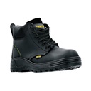 ZC-023N | Zapato industrial negro #23 con casquillo de acero, Pretul